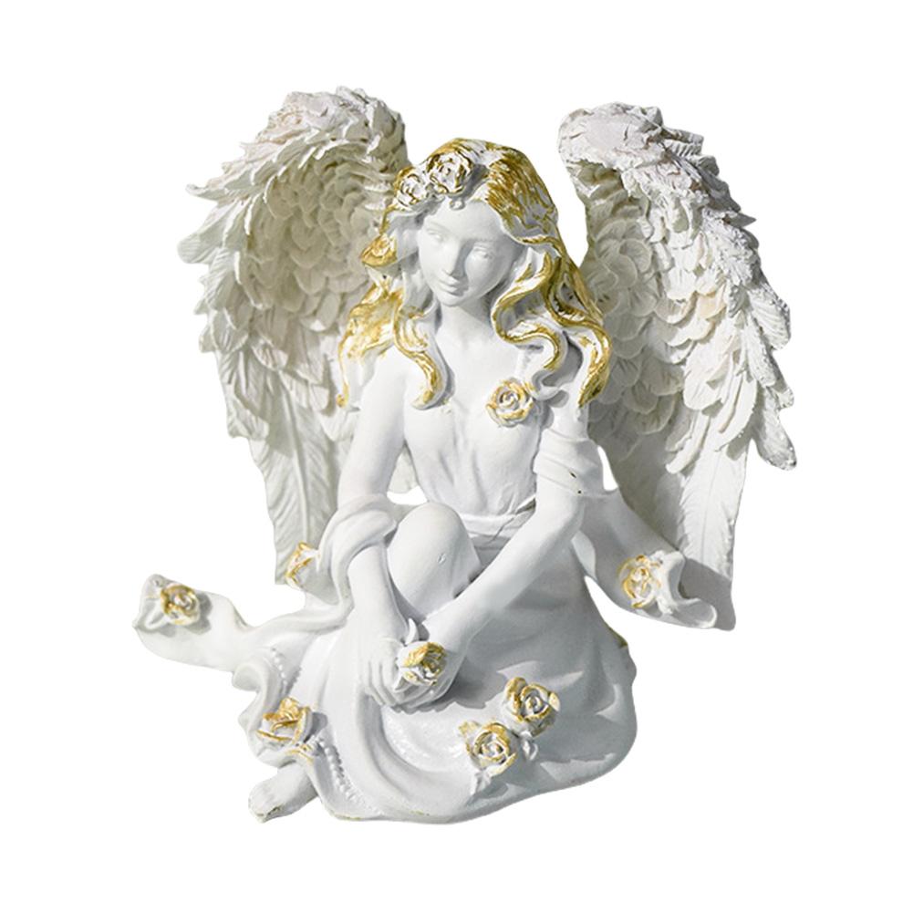 

Пасторальный декор в виде цветочной феи, фигурка цветочной феи из смолы, креативное цветочное украшение для украшения сада и двора