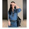 Womens Genuine Leather Belt With Alloy Buckle Casual Slim Waistband Jeans Office Wear