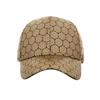 Spring Autumn Hexagon Gold Silver Baseball Cap Male Outdoor Sunscreen Sun Cap Female Ponytail Panama Cap Visor Hats Snapback Hat
