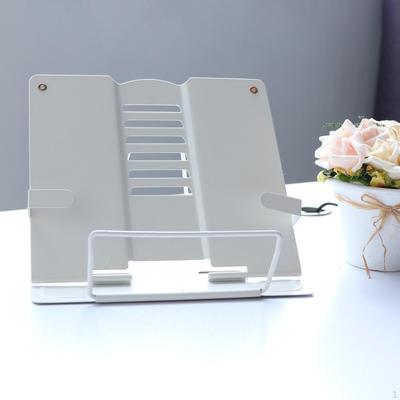 Kitap Standı, Ayarlanabilir Tutucu Tepsi ve Ataşlar, Okuma Masası Taşınabilir Sağlam Hafif