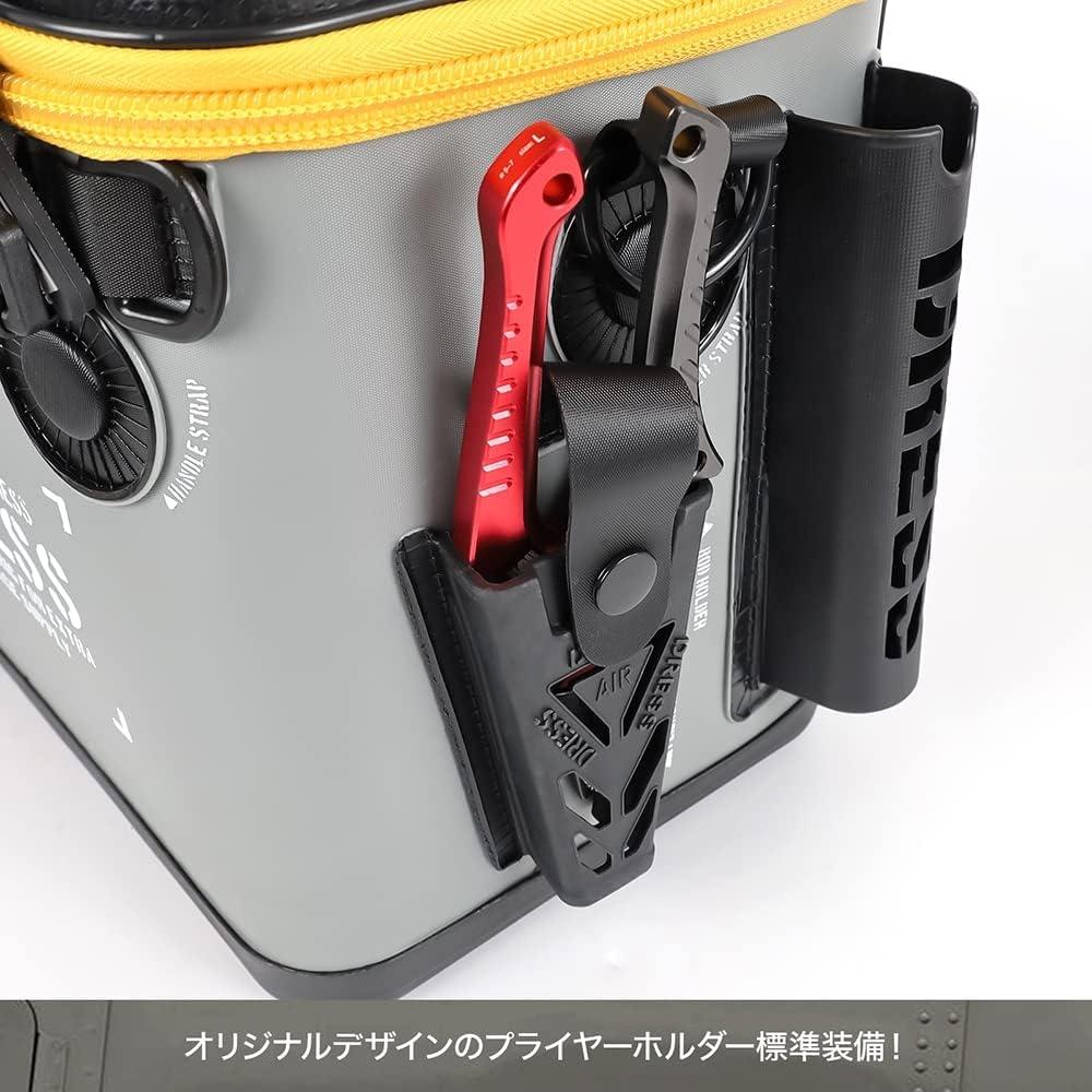 Dres Fishing Bucket With Mesh Pocket 12l 34l 3 Sizes 7 Colors Rod Holder