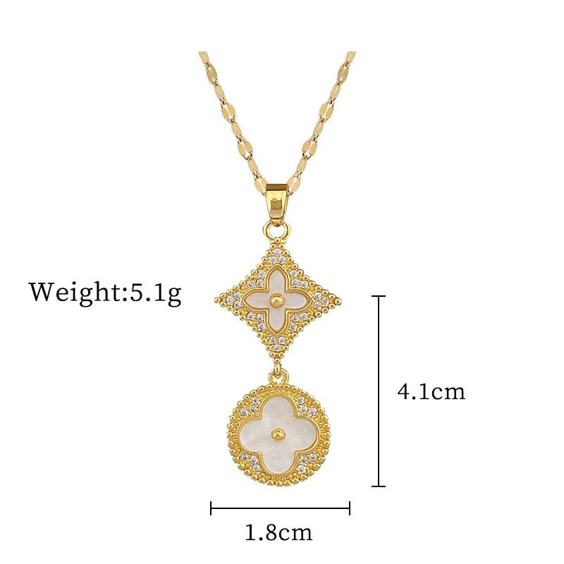 

Round Ring Star Earrings Set Light Luxury Square Full Of Diamonds Personality Temperament Banquet Earrings Earrings Necklace