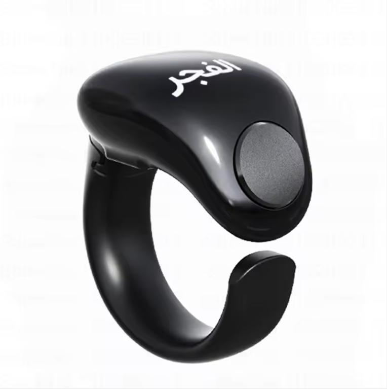2026 Weslamic Smart Tasbeeh Zikr Ring Islamic Tally Digital Counter for Muslims Praise Prayer Reminder Magnetic Charging Waterproof 18-22mm