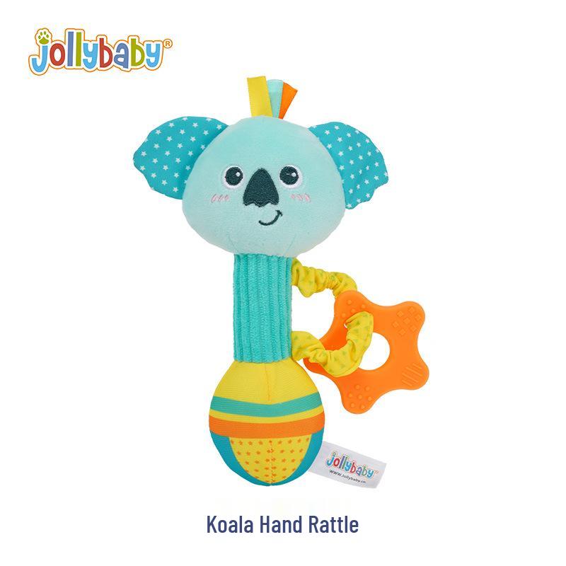

Jollybaby Детская погремушка и прорезыватель, Палочка для захвата младенцем, Безопасна для 0-6 месяцев