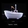 Funny Creative Bathtub Cocktail Glass Electric Cyclic Water Spray Cup Milkshake Cold Drinks Bar Nightclub TIKI Flip Wine Tumbler