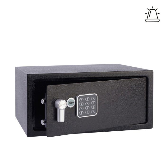 Tresor - yale - ylc/200/db2 - integrierter Alarm 130 dB - Stahl - Tastatur mit Code