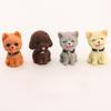 Four Color Puppy Resin Creative Simulation Cartoon Decoration