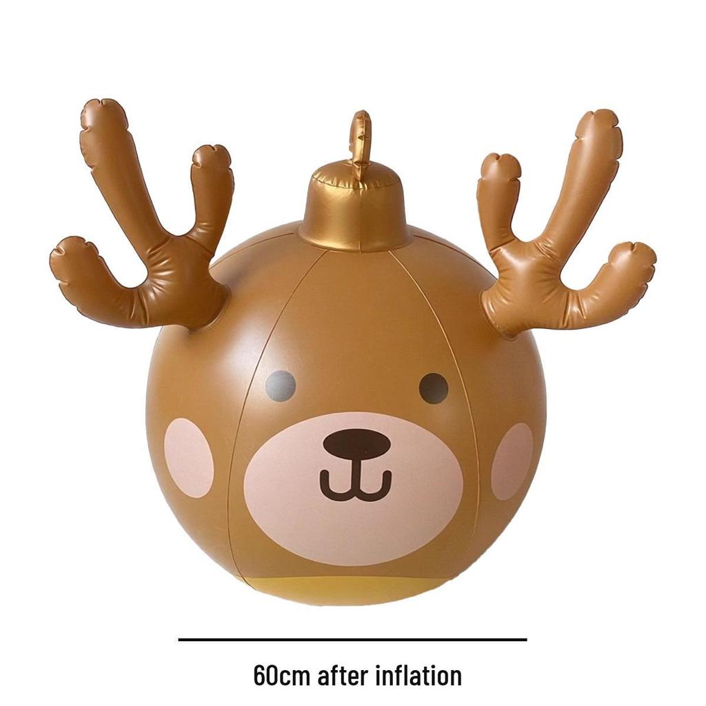 Inflatable Antler Ring Toss Game for Kids & Parents – Thickened PVC