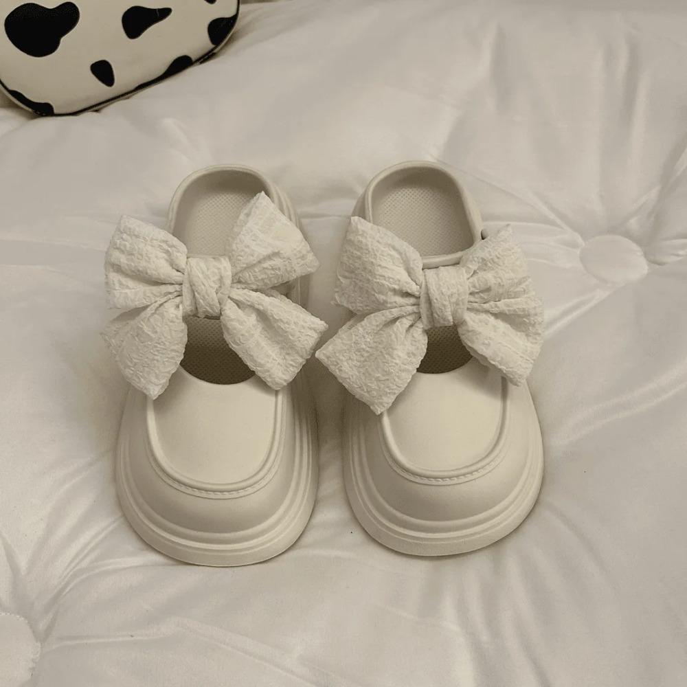 

Сандалии с полыми отверстиями против запаха, тапочки против скольжения, легкая обувь для девочек для улицы, осень EU38-39(fit 37-38) белый