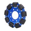 Omni Wheel 4in Omnidirectional Aluminium Alloy Hub Component Part for Robot Toy DIY