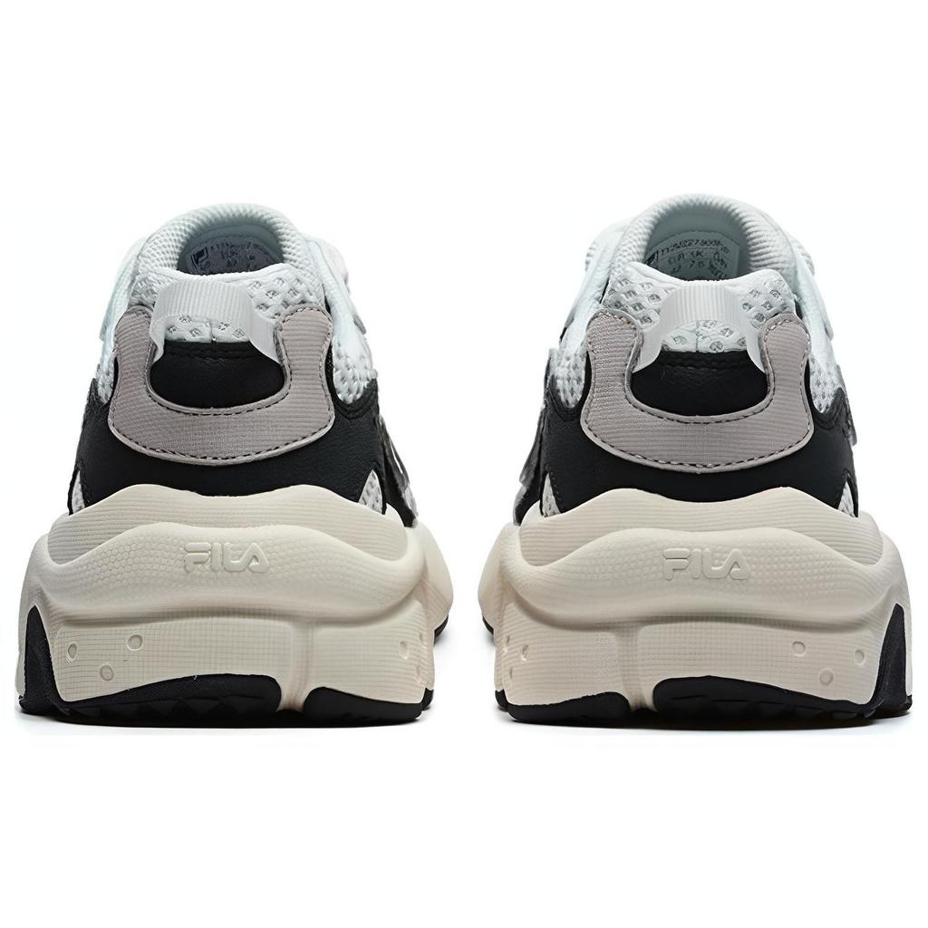 Fila Fusion Raccoon Fabric Trendy Low-Top Casual Shoes Men Sneaker Gray Black T12M227303FVP