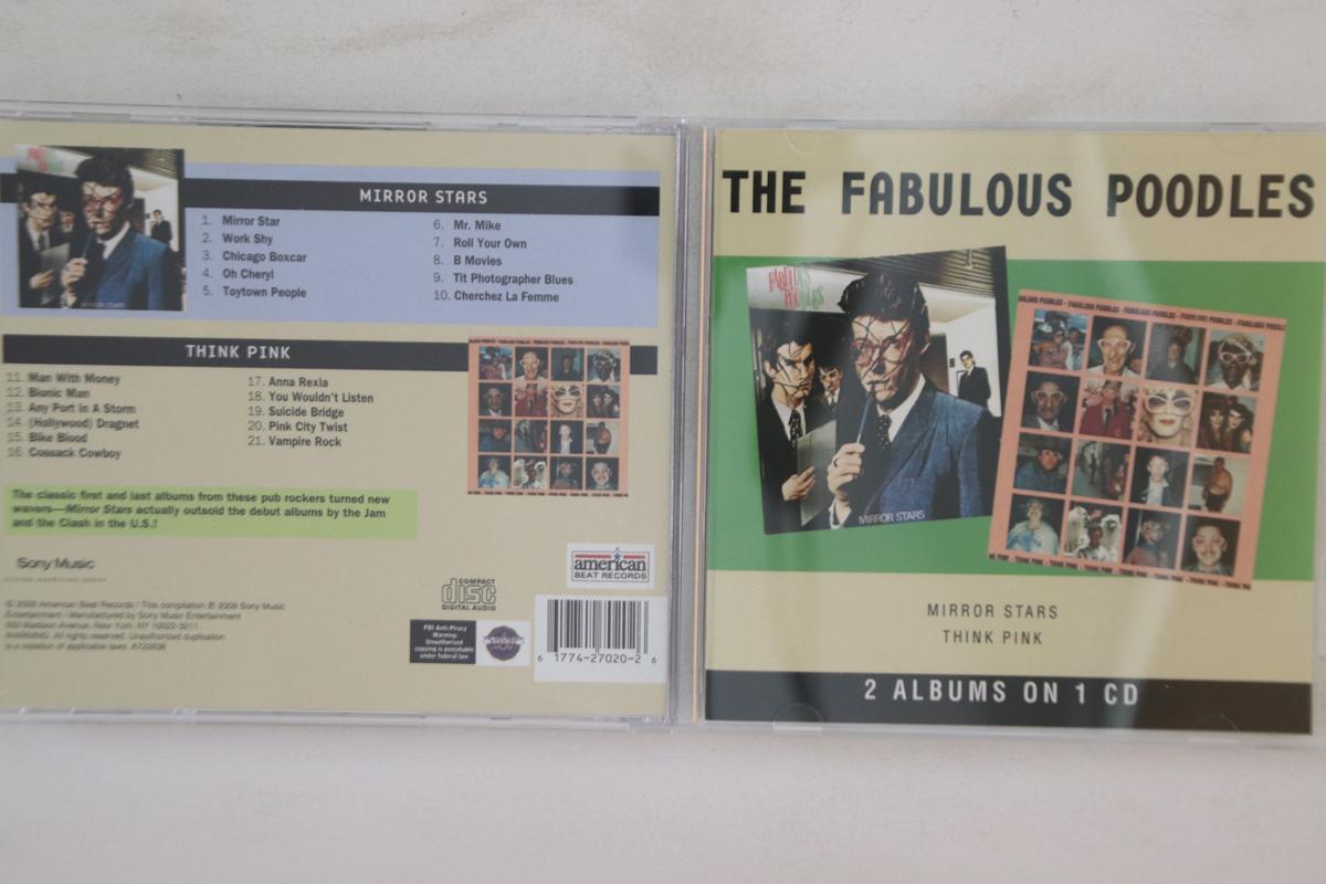 

CD FABULOUS POODLES - Mirror Stars / Think Pink A722638 AMERICAN BEAT 2009 US Rock Used