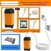 Portable Self-Priming Electric Shower for Outdoor and Rural Use
