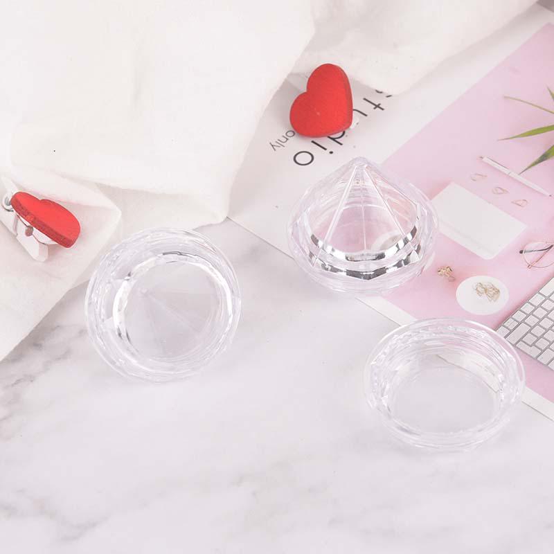 10 Pcs/Set 5G Cosmetic Empty Jar Pot Diamond Cream Box Face Cream Container