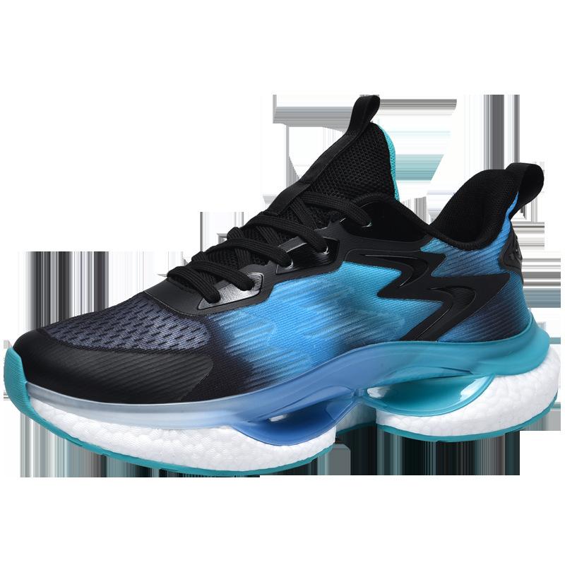 Mesh popcorn sole sneakers lightweight running shoes new low-top men s casual shoes processing 39