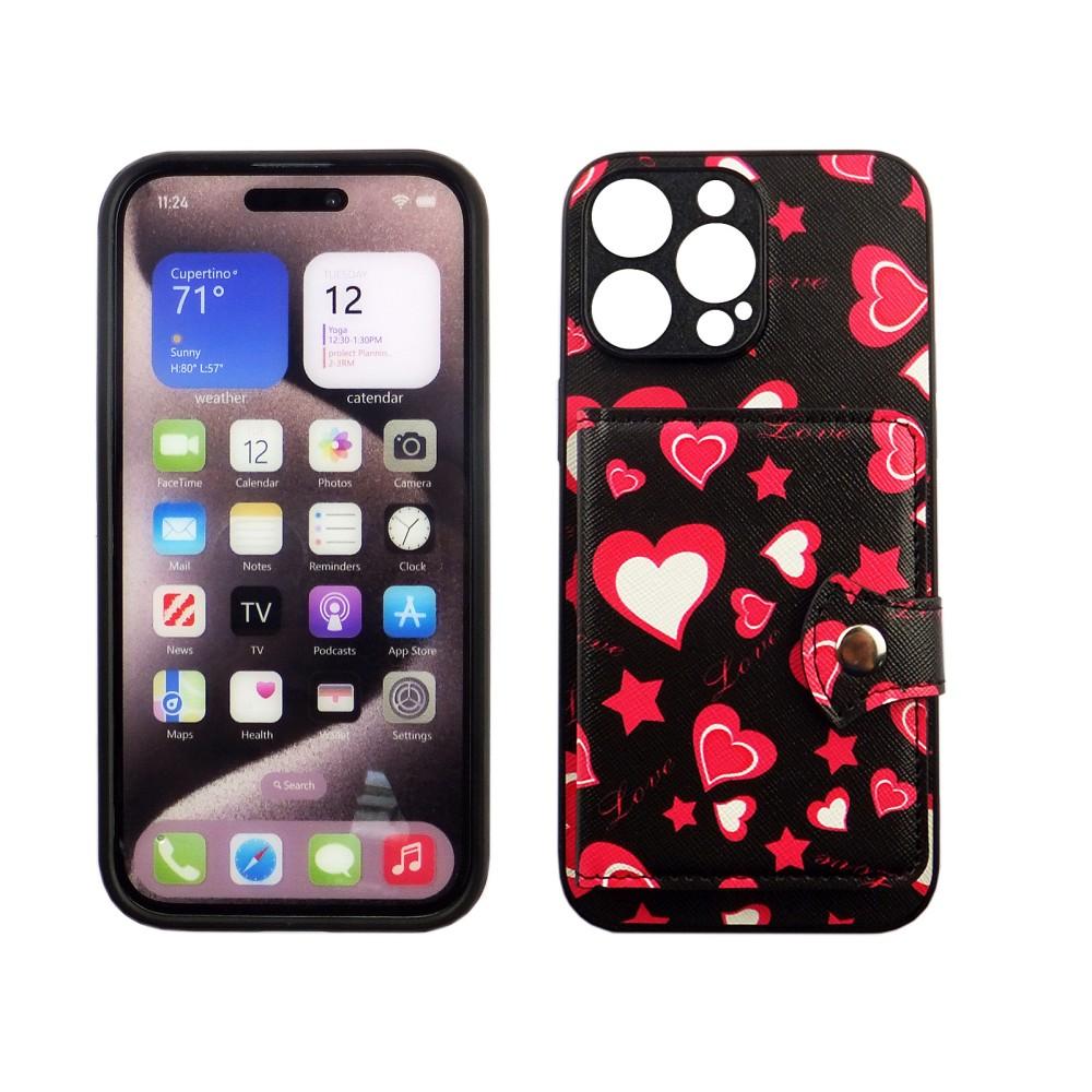 Good Price of New Product Shockproof Anti-Scratch Mobile Phone Case with Magnetic Card Holders for iPhone Opp Bag&For iPhone 16