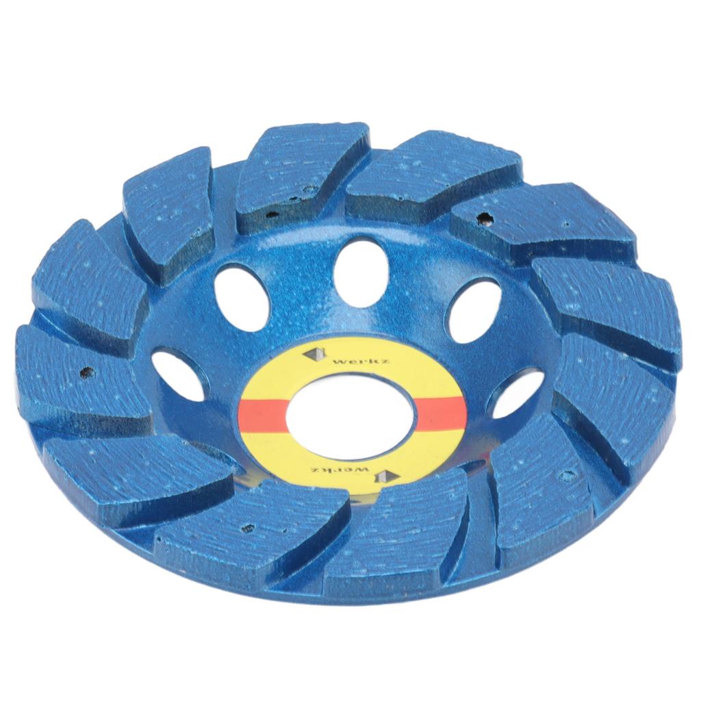 Grinding Cup Wheel 4 Inch Diamond Grinding Disc Angle Grinder Wheel for Polishing Blue