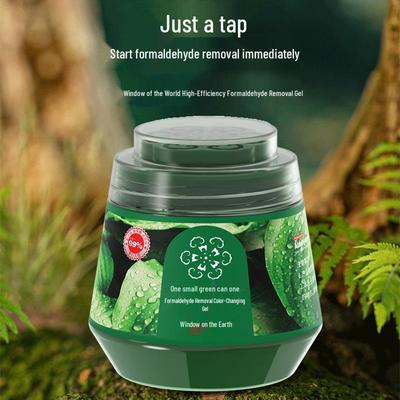 Farbwechselnde Formaldehydentfernungs-Gelee - Luftreinigender Geruchsentferner für neue Häuser und Autos