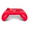[2 year warranty] powera wired controller xbox series x|s xbox one pc for windows 10/11  official licensed  1519366-01 red double vibration function
