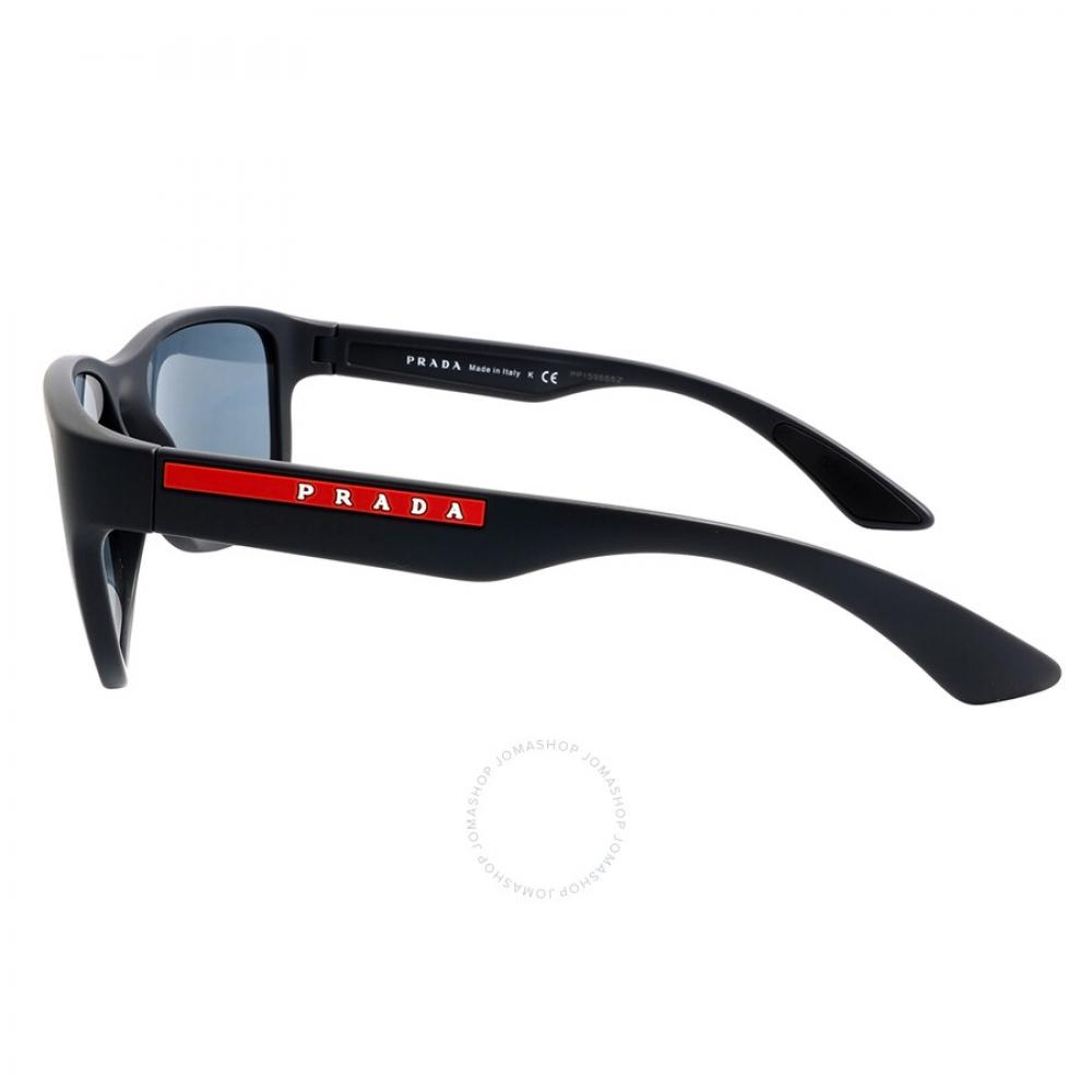 Prada Linea RoSSa Grey Mirror Square Men S SunglaSSeS pS 01uS Ufk5l0 59