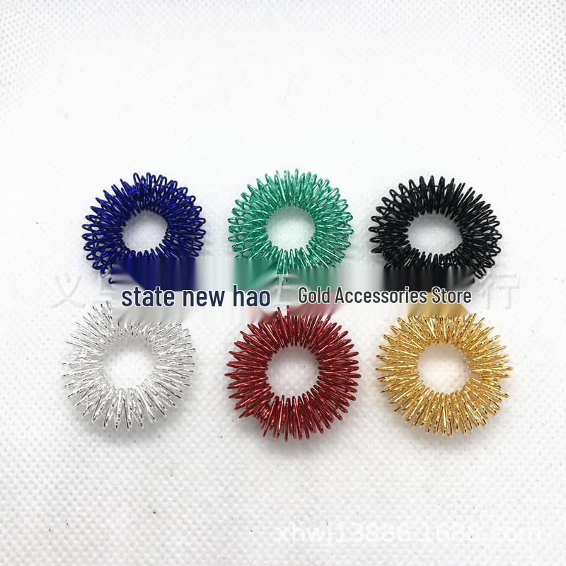 

Мини массажное кольцо для пальцев - Многоцветная опциональная игрушка для пальцев Gold