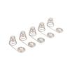 Reliable Metal Coated Battery Coil Contact Plate Coil Springs For 2A Battery Consistent Electrical Linkage
