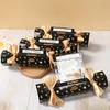 Party Gifts Candy Shape Birthday Money Box Funny Black Gold Money Gift Box with Bags Paper Pull Money Box Family Festive