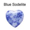 Heart-Shaped Natural Crystal Gemstone Pendant (20mm)