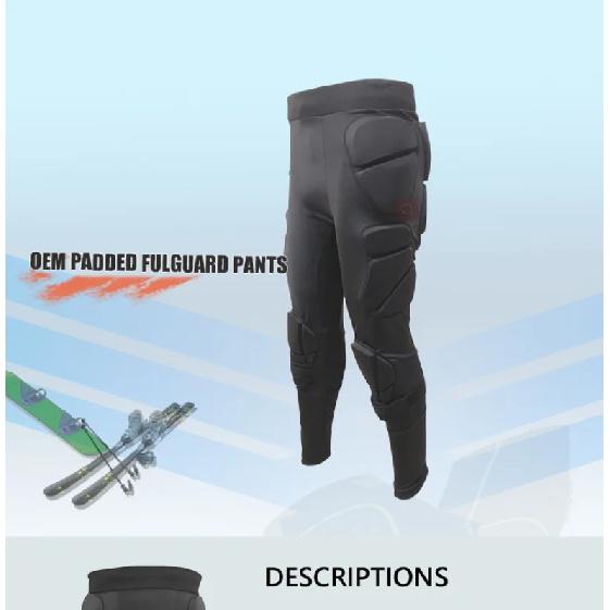 Customize Protector Padded Ice Hockey the Aged Wear Hip Protective Motorcycle MTB Skate Snowboard Skateboard Ski Pants Knee Pads