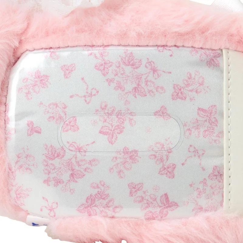 Sanrio My Melody Face Pass Case (White Strawberry Tea Time) Japan NEW