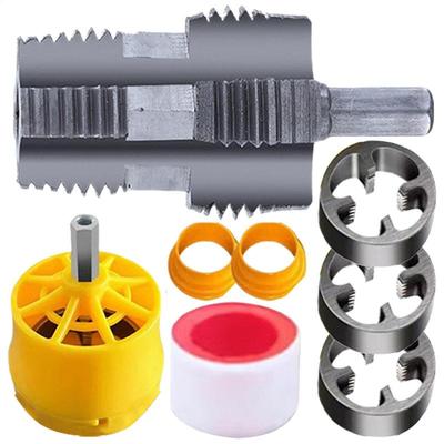 PVC Pipe Threader Internal Thread Opener 1/2 Inch 3/4 Inch 1 Inch Pipe Threader Pipe Threader Plumbing Tool Water Pipe Threader