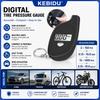 KEBIDU Mini Digital Tire Pressure Gauge Portable Keychain Tyre Air Pressure Checker 2-150PSI for Cars Bikes Motorcycles Trucks