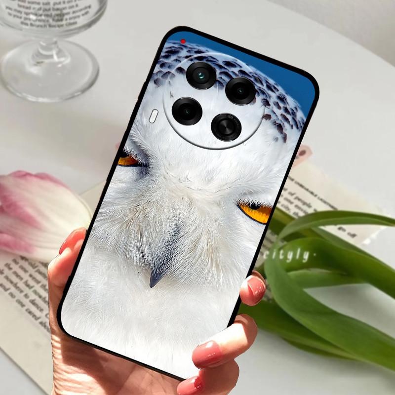 For Tecno Camon 30 4G Case CL6 animal Silicone Soft TPU Back Covers For Tecno Camon 30 5G CL7 Case Protective Cool Catoon Funda