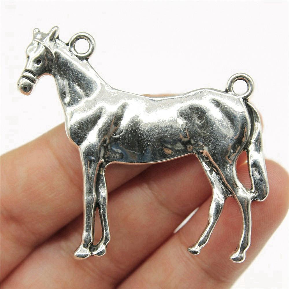 Charms Pegasus Horse Pendants Minimalist Jewelry Components QC095