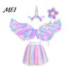 Lightweight Swan Wings for Adults Angel Feather Kids, Colorful Wing Costume Accessory Comfortable Masquerade with Elastic Strap Halloween Party,