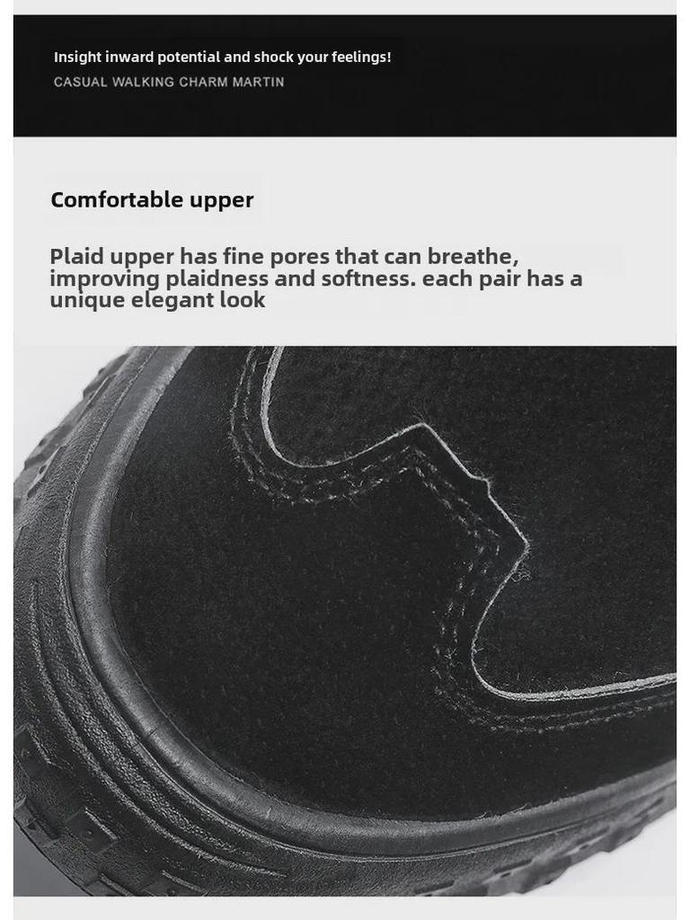 Northeast Herren Winterstiefel mit rutschfester Sohle und Futter