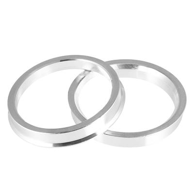 Bague de centrage, 2,6 pouces (66,6 mm) / 2,2 pouces (57,1 millimètres), Moyeu de roue