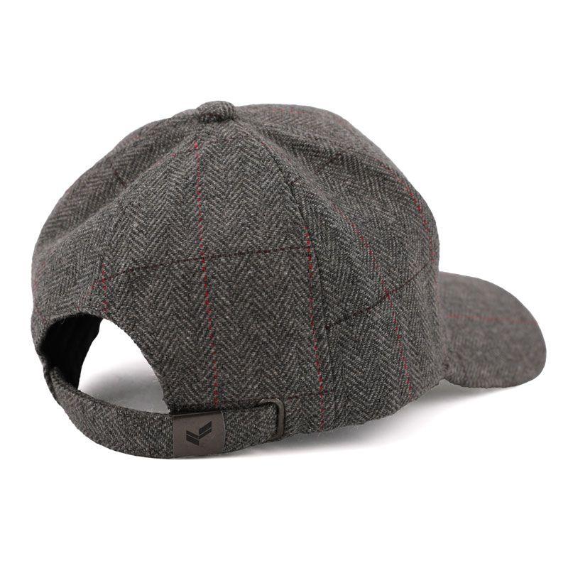 Casquette en feutre à carreaux Jayden Homme KAPORAL