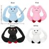 Long Eared Rabbits Pet Plush Toys Bite-Resistant Squeaky Dog Toys Dog Chew Toys  Interactive Play
