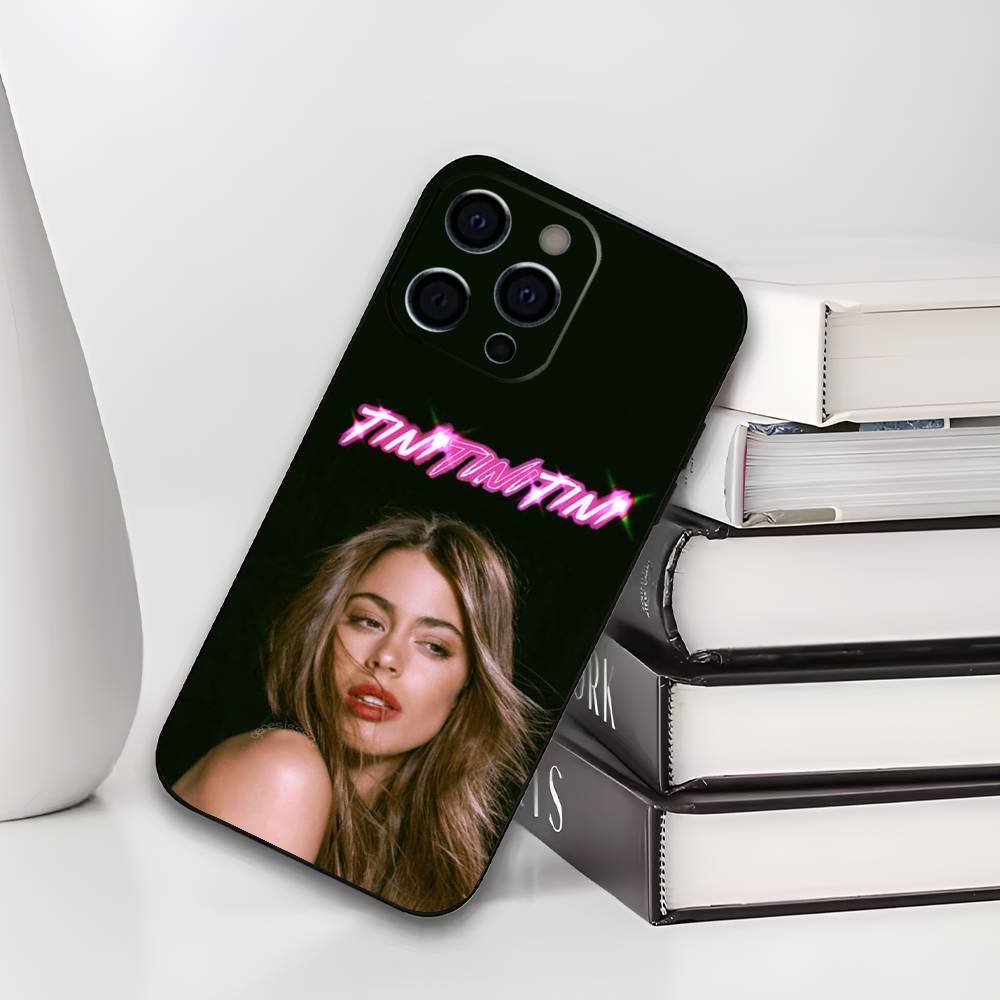 T-Triple S-Stoessel Tini Phone Case For iPhone 17,16,15,14,13,12,11 Plus,Pro Max,XS,Soft Silicone Black Cover