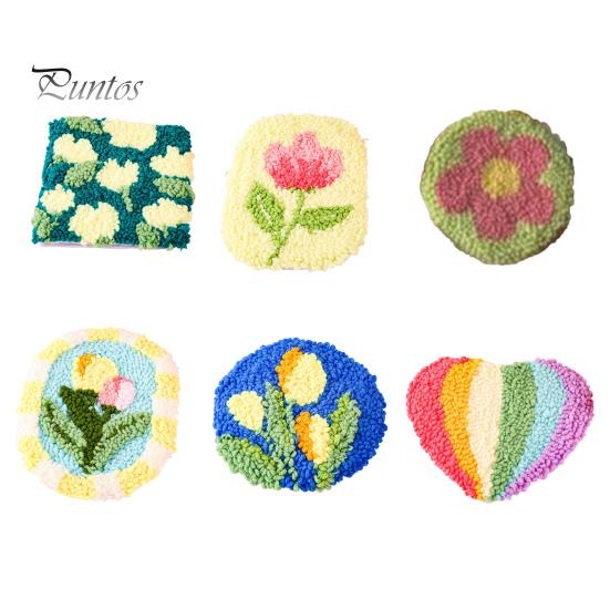 

Набор для самостоятельной вышивки грибов, набор для вышивания с иглами, 6 узоров грибов с пряжей, пяльцы для вышивания, коврики с ворсом, набор для творчества для начинающих детей и E