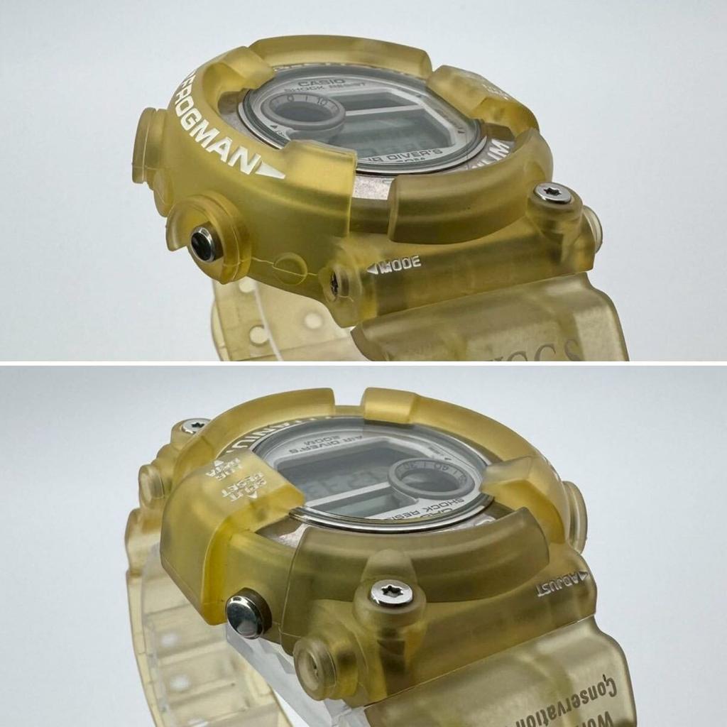 CASIO FROGMAN Triple Manta Titanium Digital Watch / G-SHOCK DW-8201WC