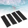 4pcs EVA Surfboard Deck Traction Pads Non Slip Surf Deck Grips Mat for Surf Water Sports