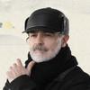 Cap Outdoors Plush Pilot Caps Winter Warm Ear Muff Hats PU Leather Beanies Hats Earflaps Caps