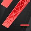 6pcs Leveling Position Wedges Shims Anti Slip Texture Plastic Wedge Set Installer Cushion Block Adjustment Tool for Door Window