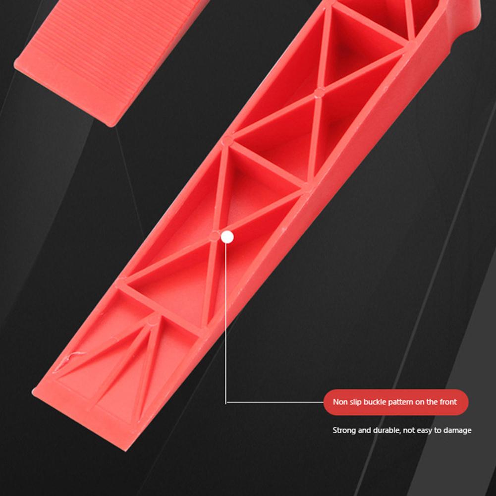 6pcs Leveling Position Wedges Shims Anti Slip Texture Plastic Wedge Set Installer Cushion Block Adjustment Tool for Door Window