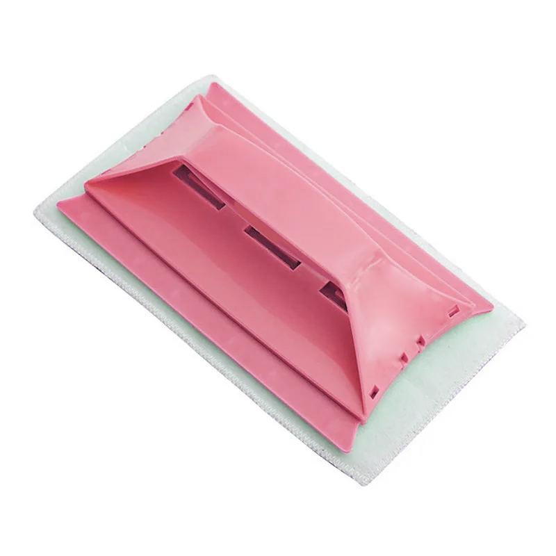 

Window Groove Cleaning Brush Foldable Gap Brush Table Dusting Cloth Sliding Door Track Cleaning Tool Household Crevice Cleaner розовый