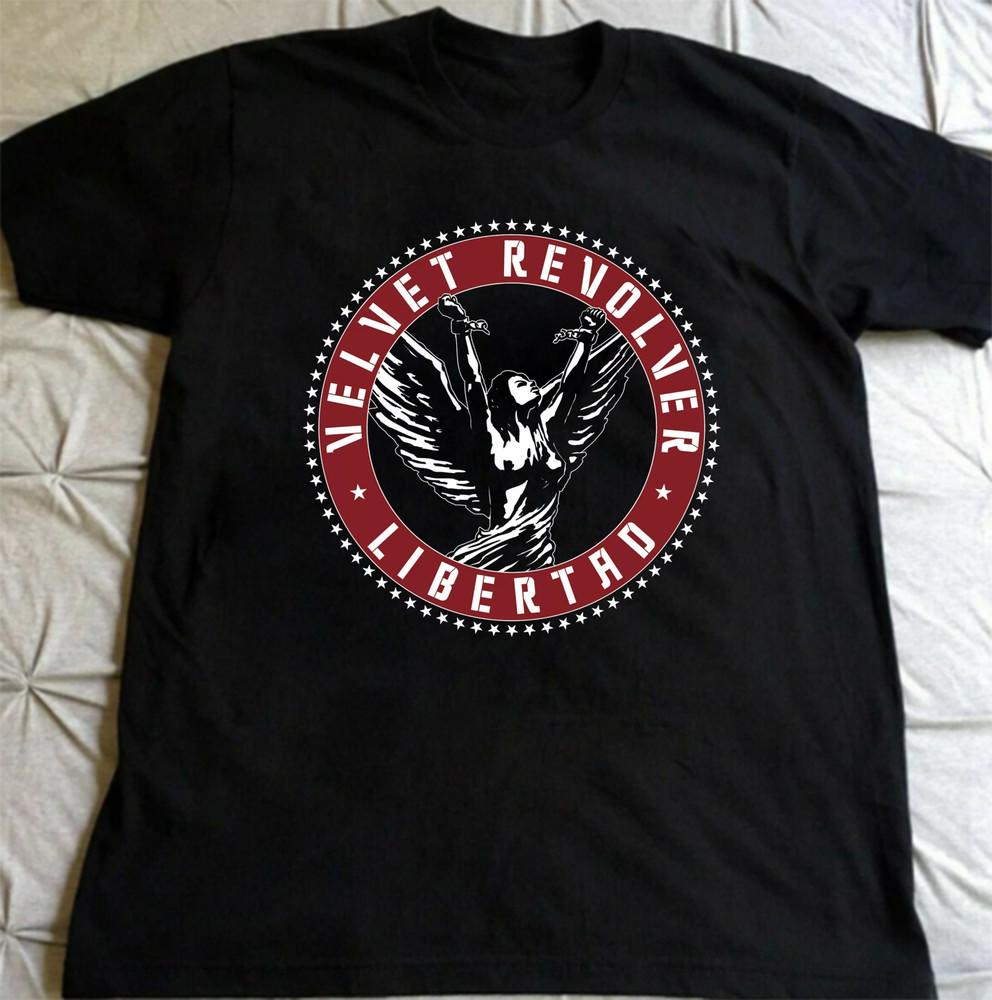 VELVET REVOLVER BAND Flag album cover T Shirt Size S-5XL Cotton DO517 Unisex T-Shirt XXXL