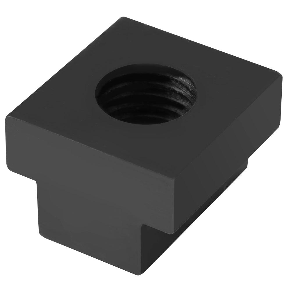 5 Pcs  Black Oxide Finish T Slot Nuts M16 Threads Fit Into T Slots In Machine Tool Tables