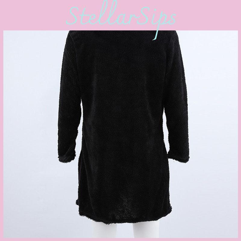 Premium Quality Women Long Sleeve Loose Sweater Knitted Cardigan Coat Jacket Outwear Casual For Effortless Style
